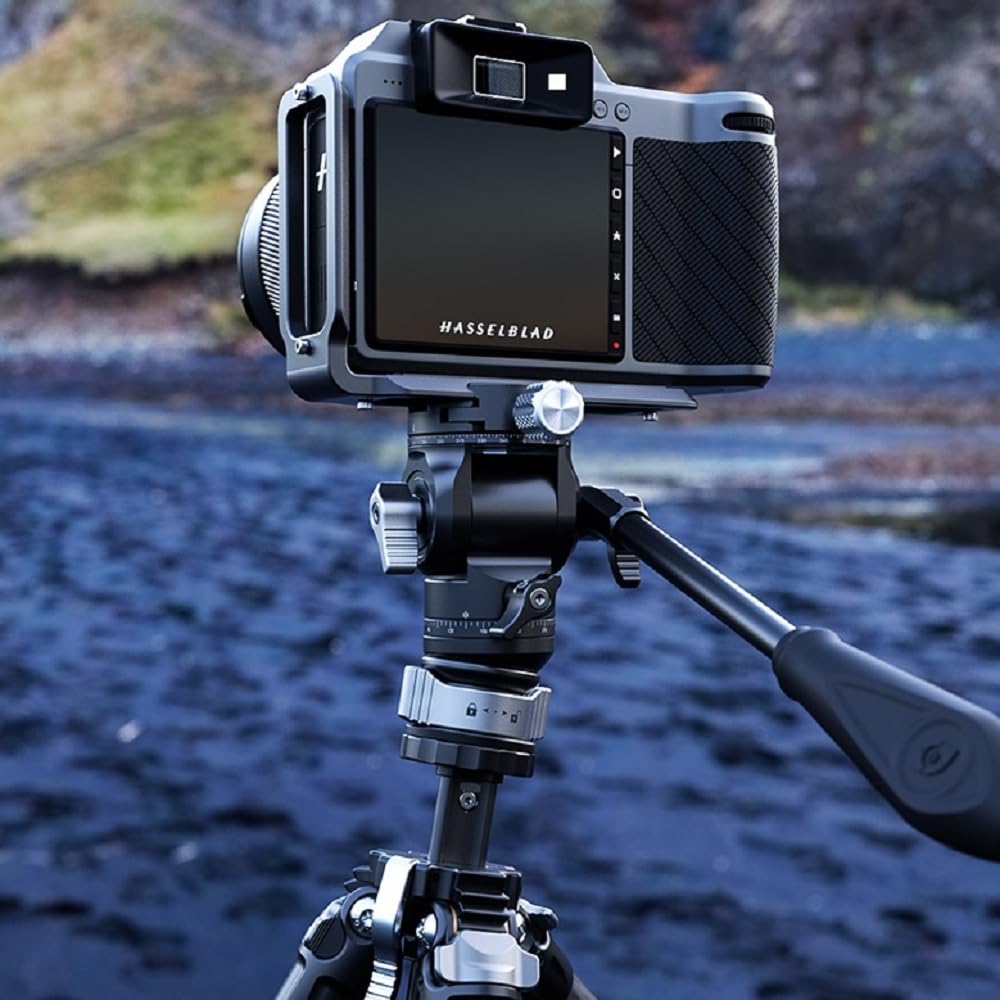 Leofoto Compact Video Head for Video Double Panning 38mm Base 3kg Weight Part Number 037966 BV-0R (BK) Shooting, Mechanism, Counterbalance, Diameter,