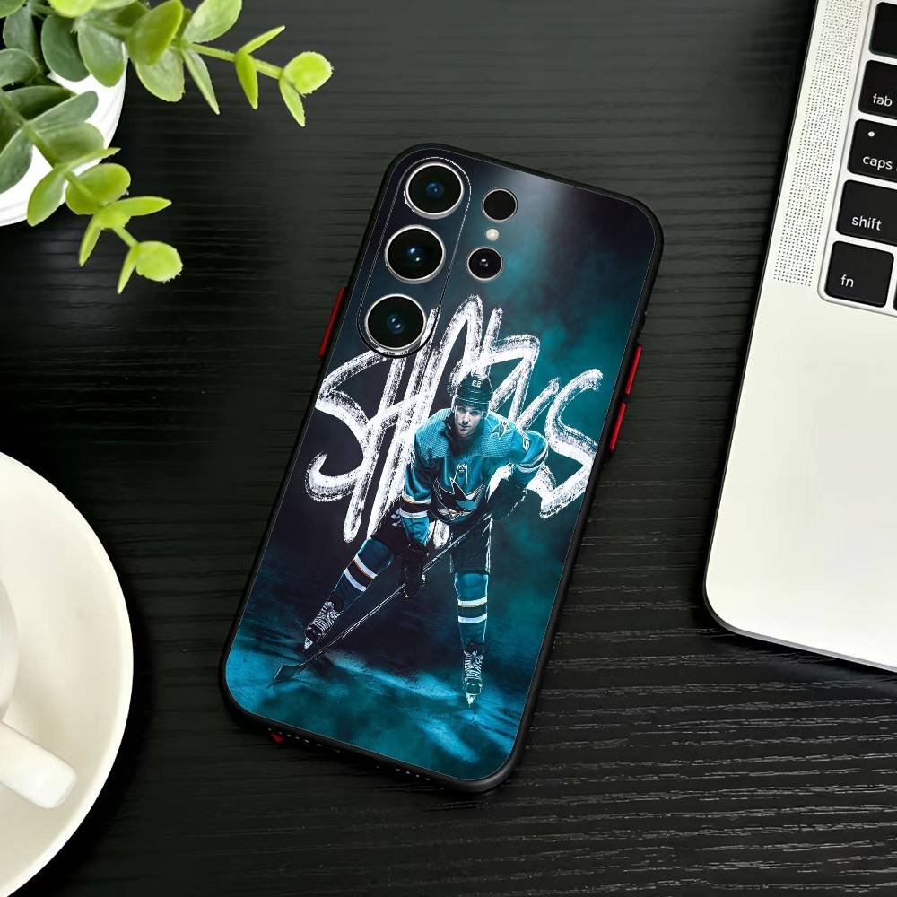 O-San Jose Sharks Phone Case For Samsung S26,S25,S24,S23,S22,S21,S20,S30,Ultra,Plus,Fe,Note,5G Black Cover