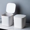 Trash Can Portable Large Capacity Mini Nordic Style Garbage Holder for Desktop