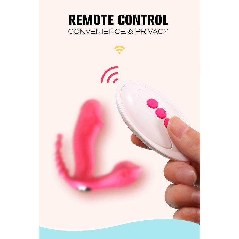 Wireless Remote Control Harness Invisible Silicone Vibrator For Women Adult Sex Toy Clitoral Oral Sex Stimulator  Anal