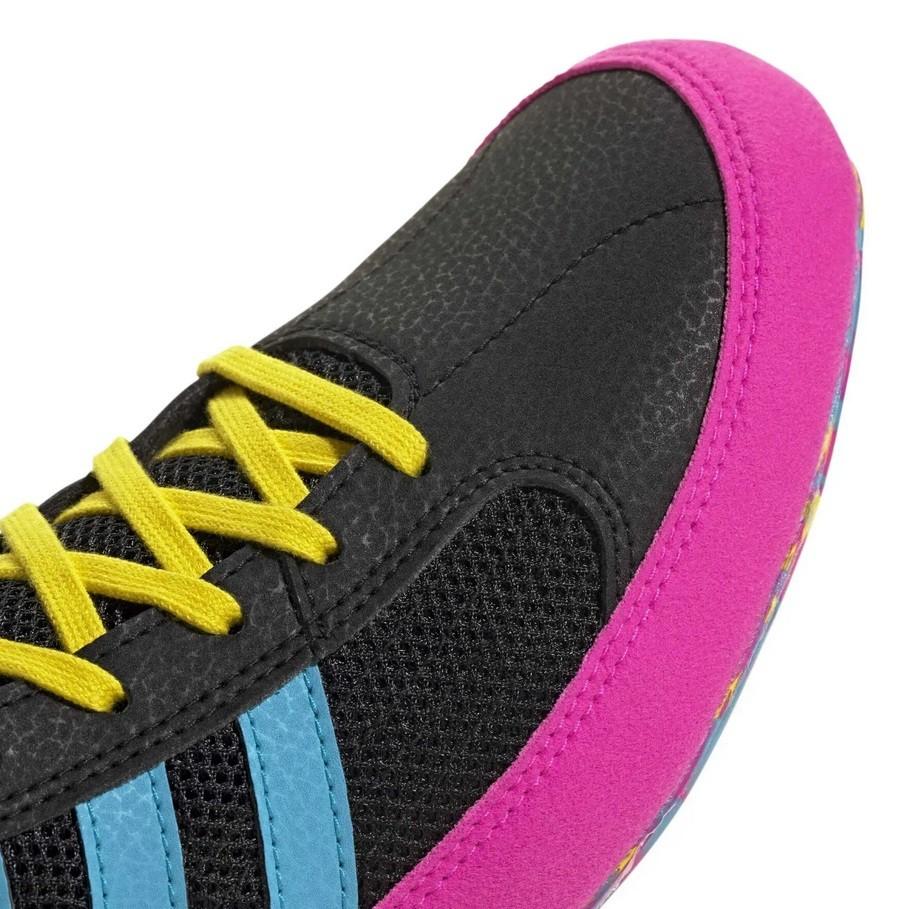 Scarpe da Wrestling Adidas Havoc Nero/Rosa 40