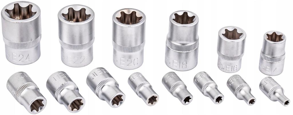 Socket Wrenches Torx Sockets Internal E4 - E24