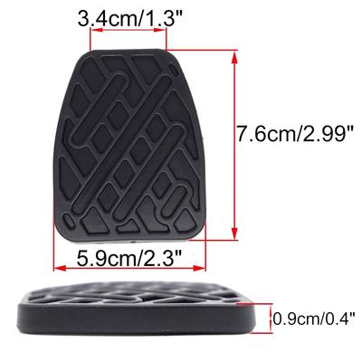 Car Rubber Brake Clutch Foot Pedal Pad Cover 46531JD00A for Nissan Qashqai X-Trail 2007-2016