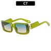 Latest High Quality Female Stylish Sun Eyewear Square Retro Sunglasses Male Retro Black Outdoor Travel Mirror Oculos De Sol