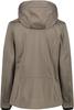 CMP Softshell Jacket Zip Hood Women (39A5006M) Women's Softshell Jacket Meliert (39A5006M) Sesame Mel./black