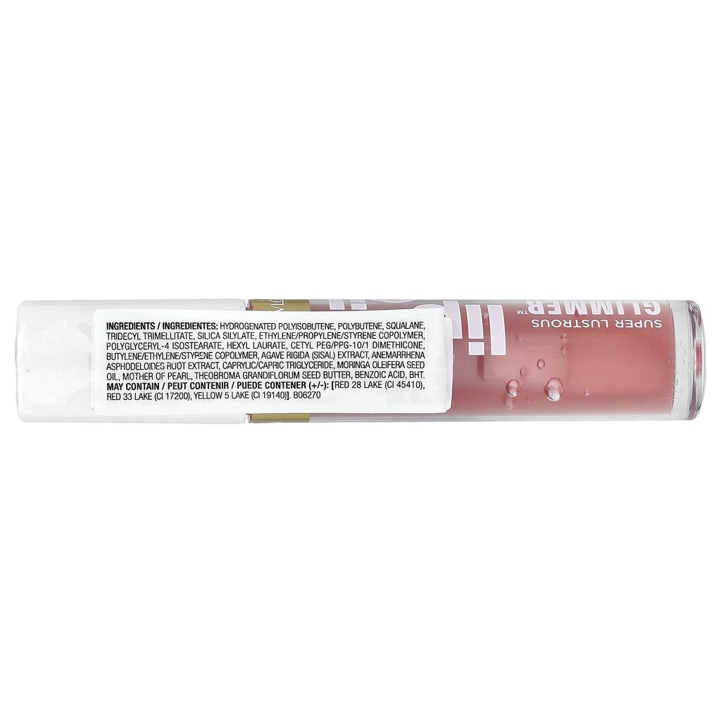 Revlon, Super Lustous Glmer™, Lip Oil, 001 Candy Heart, 3.8 ml (0.13 fl oz)
