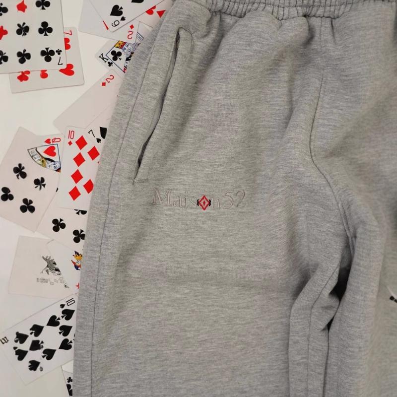 European and American Y2K Street Casual Double Waisted Embroidered Drawstring Design Sports Loose Fit Sweatpants