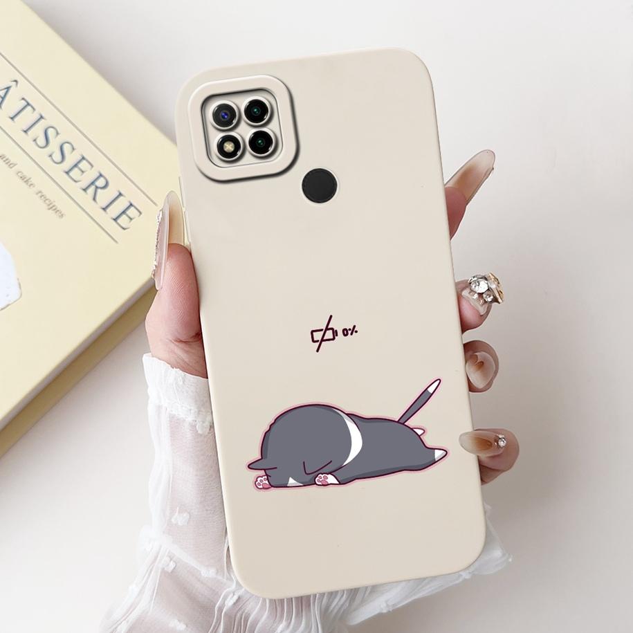 For Xiaomi Redmi 9C NFC Case For Redmi 10A Sport Cover Fashion Flower Fundas For Redmi 9 Activ 9C Anti-Drop Soft Silicone Bumper