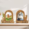 Natural Wood Pet Picture Frame Ideal For Decorating Home With Animal Photos Dog Cats Keepsakes Memorial Photo Frame