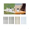 4 Pcs Spider Stove Leg Protector Burner Cover Convenient Anti-scalding Silicone Tube for