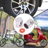 20/10Pcs Car Flat Head Valve Cap Universal Hexagonal Chrome Plated Dust Wheel Nozzle Decor Tyre Valve Stem Caps Auto Accessories