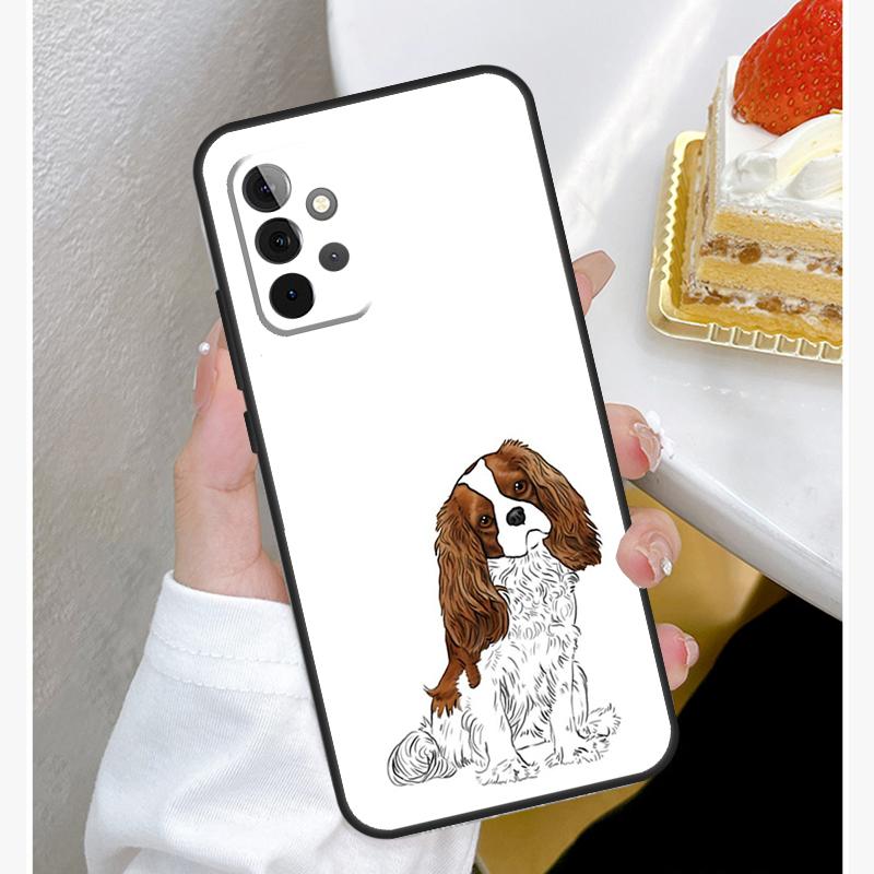 Cavalier King Charles Spaniel Case For Samsung Galaxy A53 A33 A23 A13 A15 A25 A35 A55 A54 A34 A14 A51 A12 A32 A52 Cover