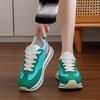 Platform-soled Forrest Gump Shoes Women's 2025 New Autumn Lace-up Versatile Casual Sports German Training Dopamine Dad Shoes Running Shoes