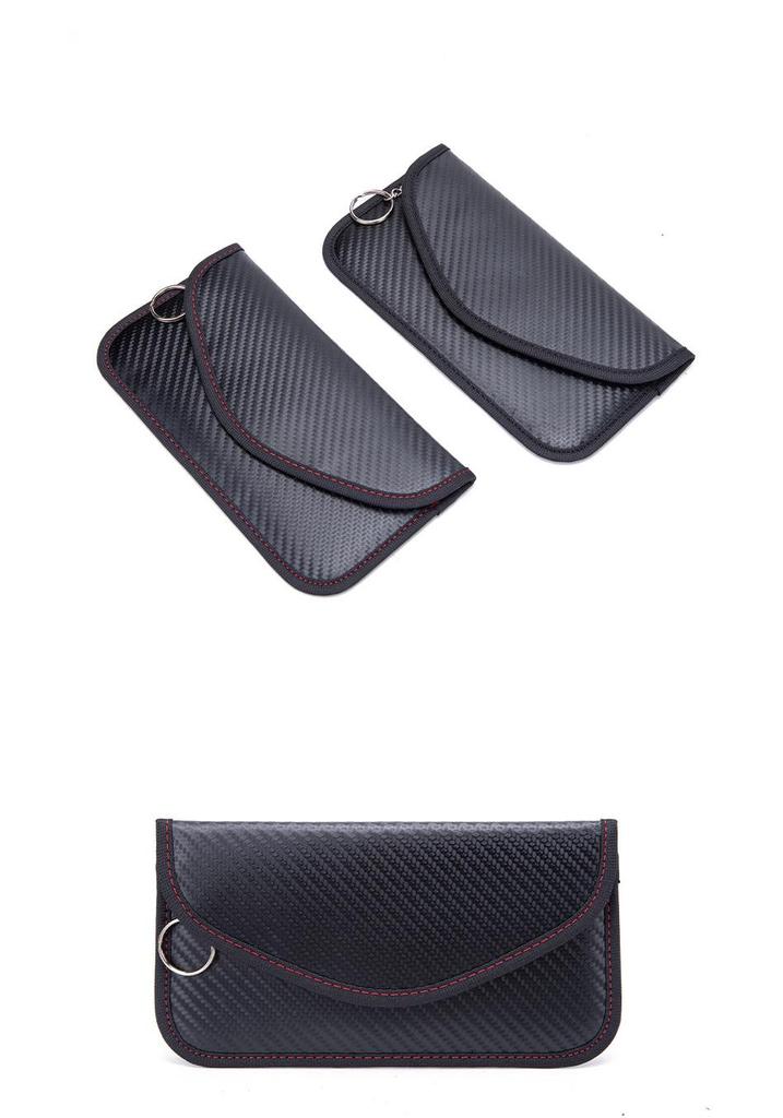 Cross-border RFID Shielding Phone Pouch for Anti-degaussing & Location Protection