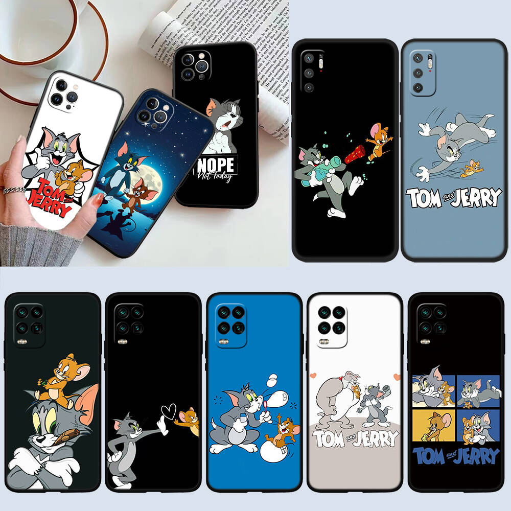 Tom and Jerry Phone Case for Redmi Note 12 12S 12C 13 13C 13R 14 14S 14R 14C 11A 13X A3 A3X A4 A5 Pro Max Plus