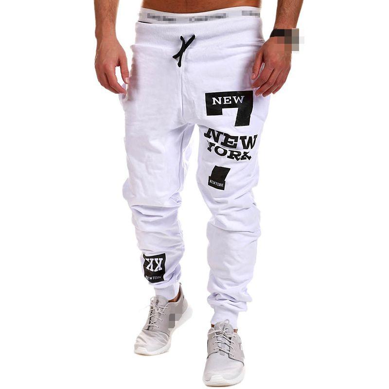 Mens Tracksuit Sport Gym Slim Fit Skinny Jogging Pants With Soft Polyester Material