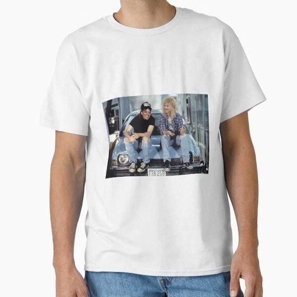 Barack Obama And Joe Biden Staring In Waynes Wo Made In Usaaus Tshirt S2xl S