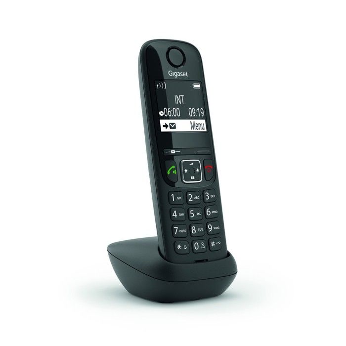 Téléphone sans fil - GIGASET - Gigaset As690hx - Noir - DECT - Mains libres