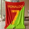 Coperta Tema Cristiano Ronaldo Morbida Coperta in Flanella Morbida Coperta Plaid Peluche Coperta Accogliente per Divano Letto per Arredamento Casa