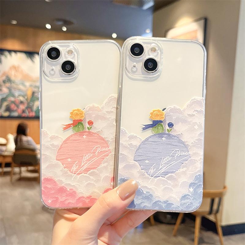 Cute Little Prince Phone Case For Xiaomi Redmi Note 15C 14 13 12 12S 12C 11 10 10C 13C 10s A1 A2 Pro Plus 4G 5G Soft TPU Cover