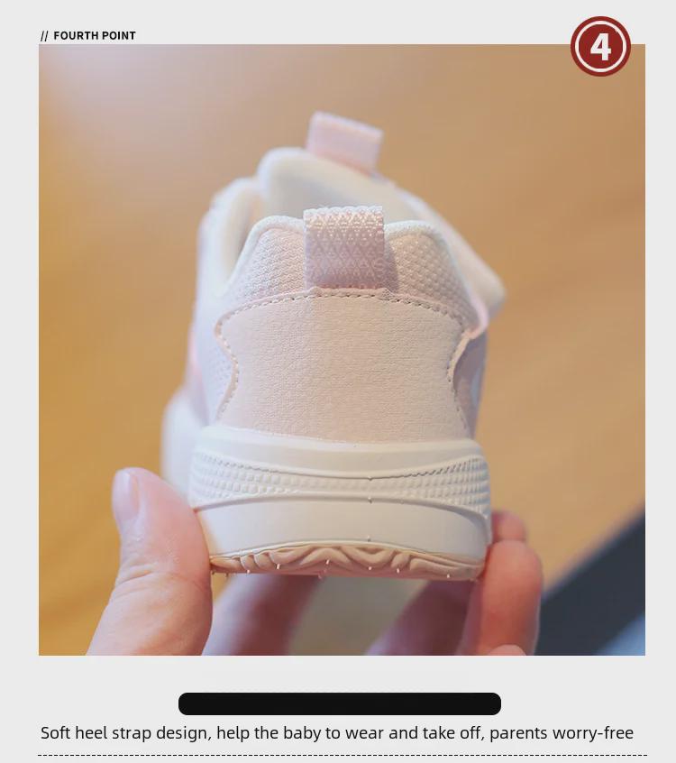 2023 Autumn Kids' Sports Shoes: Soft Soles & Breathable Design for Boys & Girls Ages 1-3