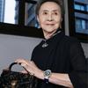 Trendy Winter Geometric Fan Suit Women'S Light Luxury Needle Micro-Inlaid Zircon Series Earrings Necklace