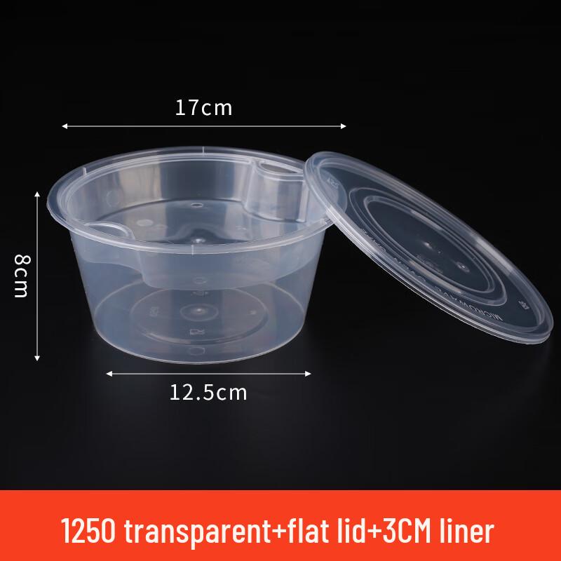 Double-Layer Soup Noodle Takeout Container