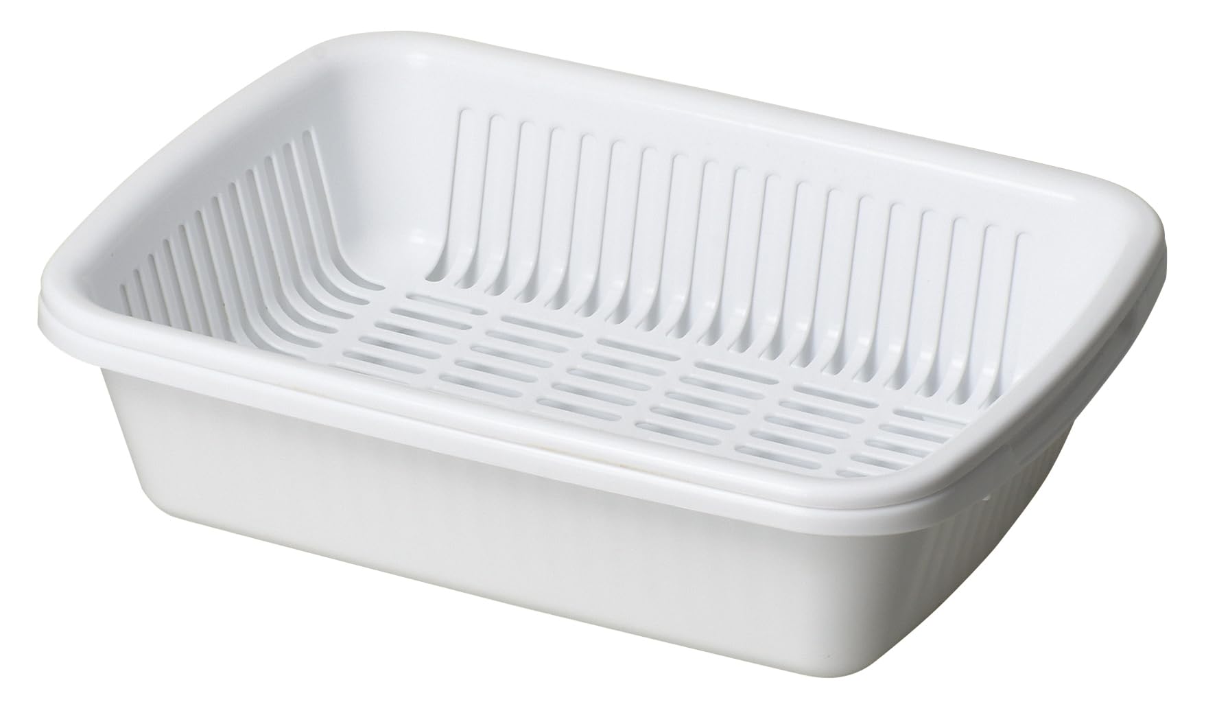 Pearl Metal Kitchen Smile HC-623 Square Dish Drainer Made in Japan 3447₽