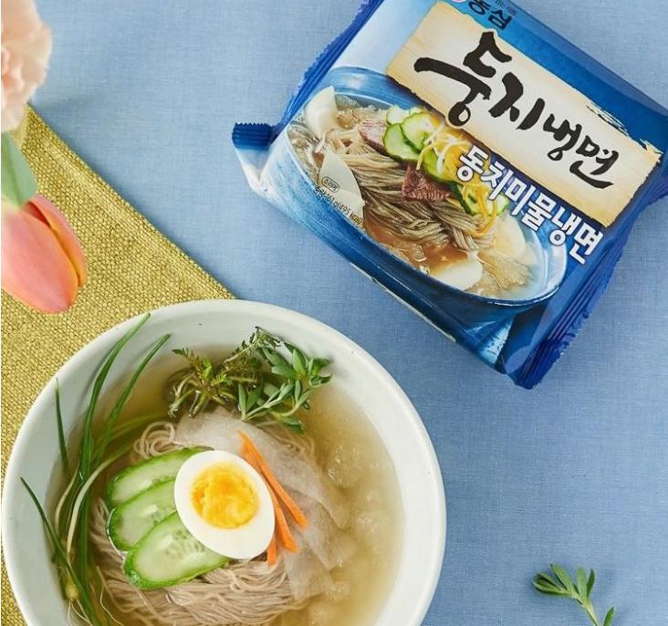 Nongshim Dongchimi Mul Naengmyeon Korean Cold Noodles 161g X 4 Packs