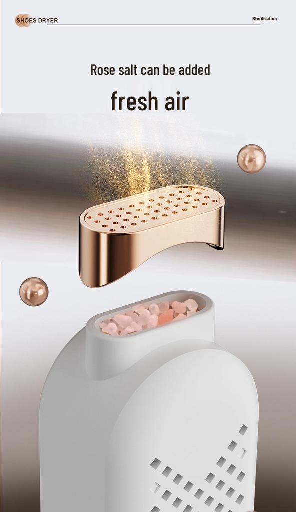 Folding Multi-Functional Retractable Shoe Dryer & Timer