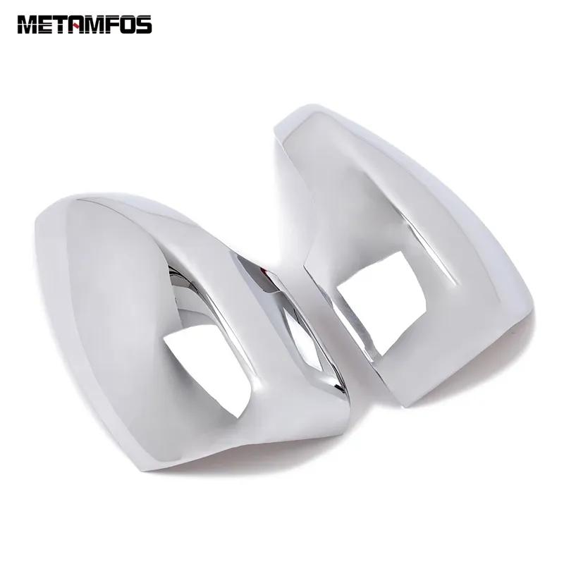 For Ford EcoSport 2013-    Chrome Rearview Side View Door Mirror Cover Trim Protection Frame Car Accessories