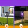 Solar Mosquito Lights Household Physical Electric Mosquito Lamp Outdoor Waterproof Garden Villa Purple Light Mosquito  Lamps