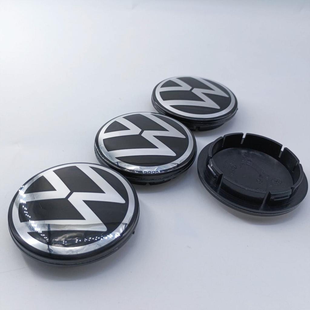 For VOLKSWAGEN VW 40Pcs for Volkswagen 56mm 65mm 70mm wheel cover Golf 4 5 6 7 Polo Wheel Center Hub CapsPassat B5 B6 B7 Touran