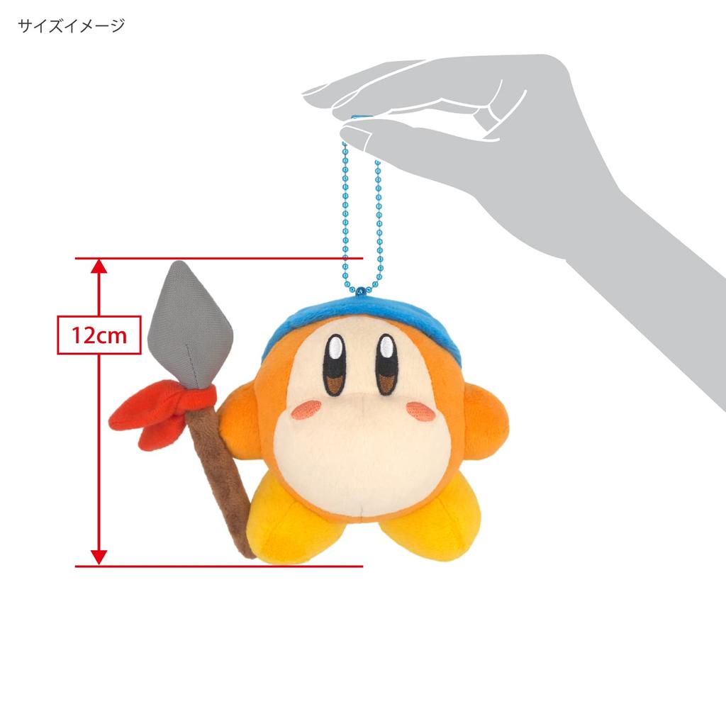 Sanei Boeki Kirby z hvězdné kolekce ALL STAR Bandana Waddle Dee Š14 x H10 x V12 cm Plyšová hračka KPM10 (Maskot)