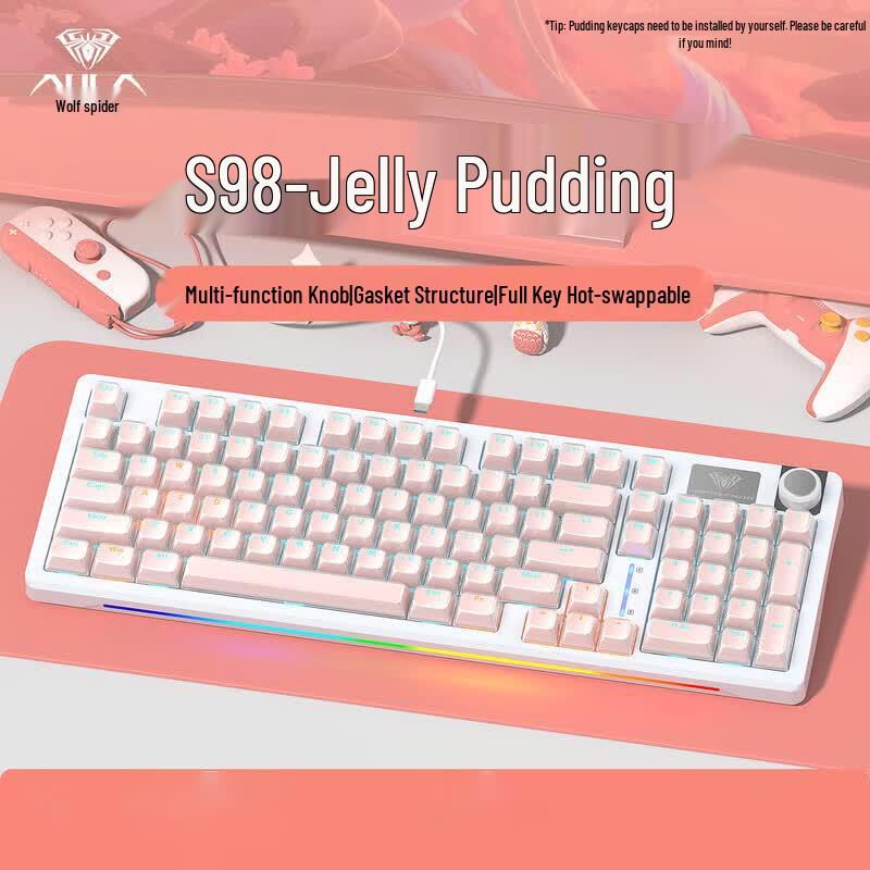 AULA S98 Mechanical Wired Keyboard