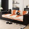 Cartoon Wind Sofa Cushion Universal In All Seasons  New Sofa Cover One Piece Chenille Leather Sofa Cushion