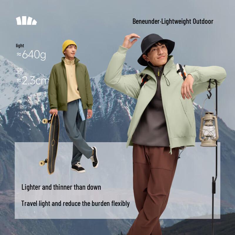 Beneunder Men's CL235 Warm Windproof Fleece Jacket