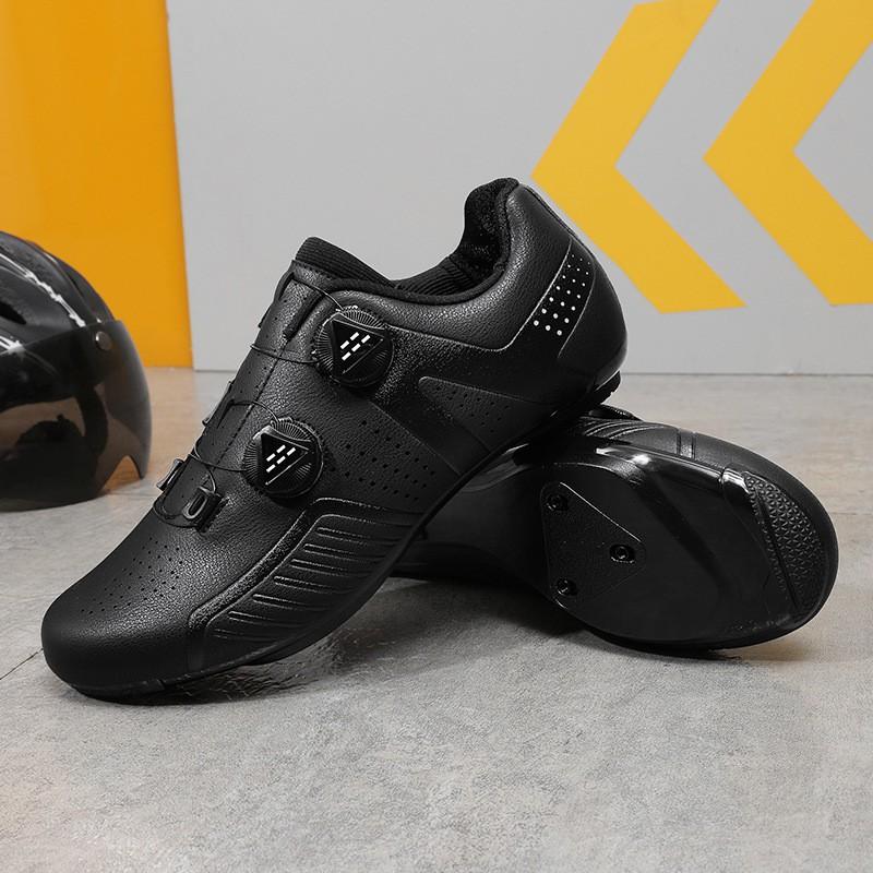 Mens Womens Cycling Shoes Breathable Road MTB Clipless Flat Pedal Compatible Bike Footwear