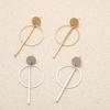 Strictly Selected Personalized Geometric Earrings, Fashionable Circle One-Shaped Stud Earrings