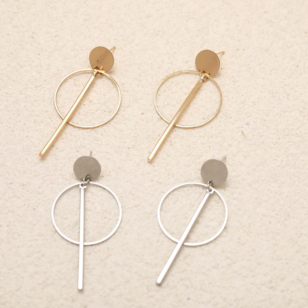 Strictly Selected Personalized Geometric Earrings, Fashionable Circle One-Shaped Stud Earrings
