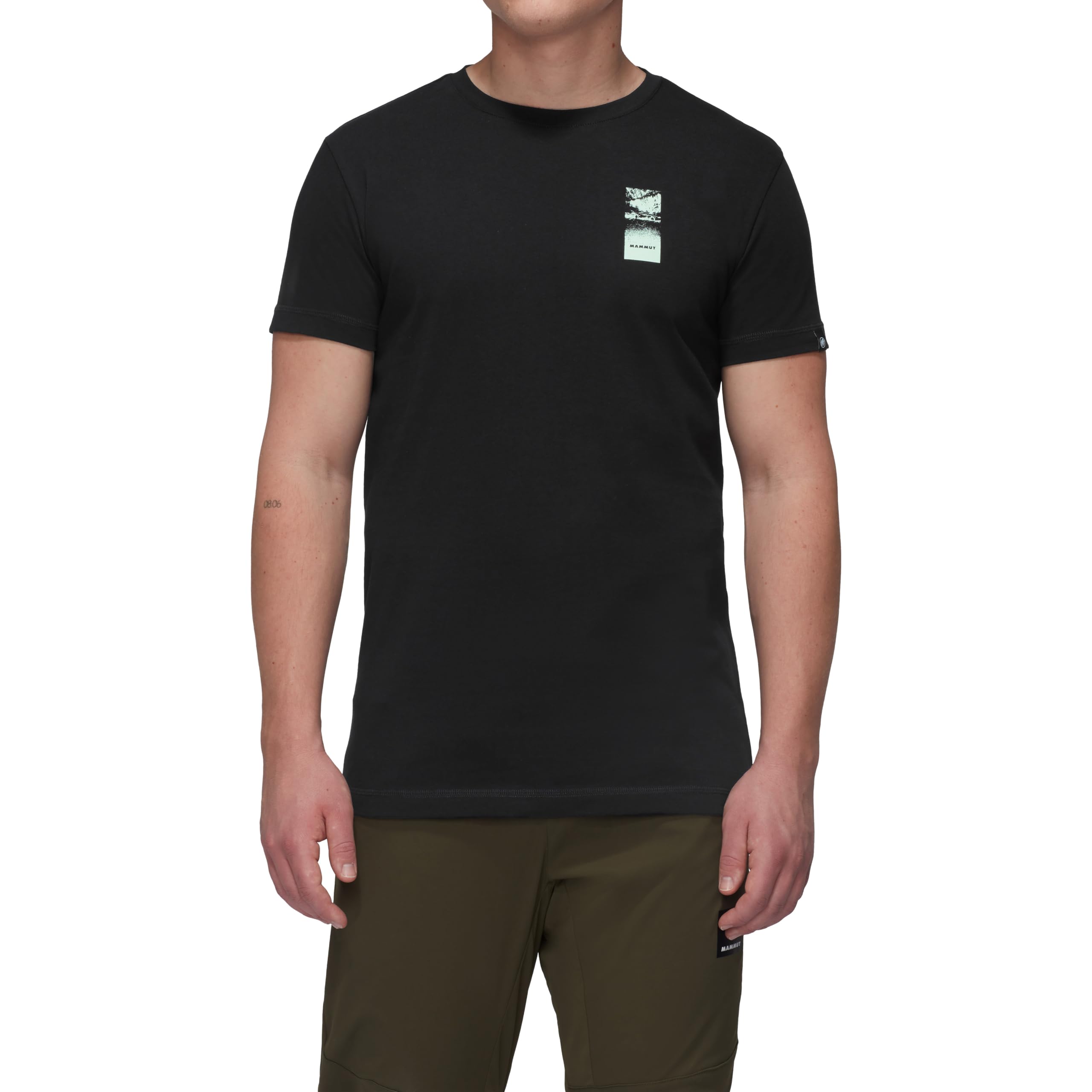 

Mammut Massone Men s Wagon T-Shirt, Size S (1017-05203), Black