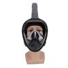 Snorkel Face Cover 180 Degree Panoramic View Anti Fog Splashproof Silicone Full Dry Breathing Snorkeling Face Guard