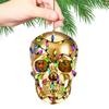 DIY Skull Pendant Horror Skeleton Car Ornaments Christmas Tree Drop Ornaments  Automotive Interio
