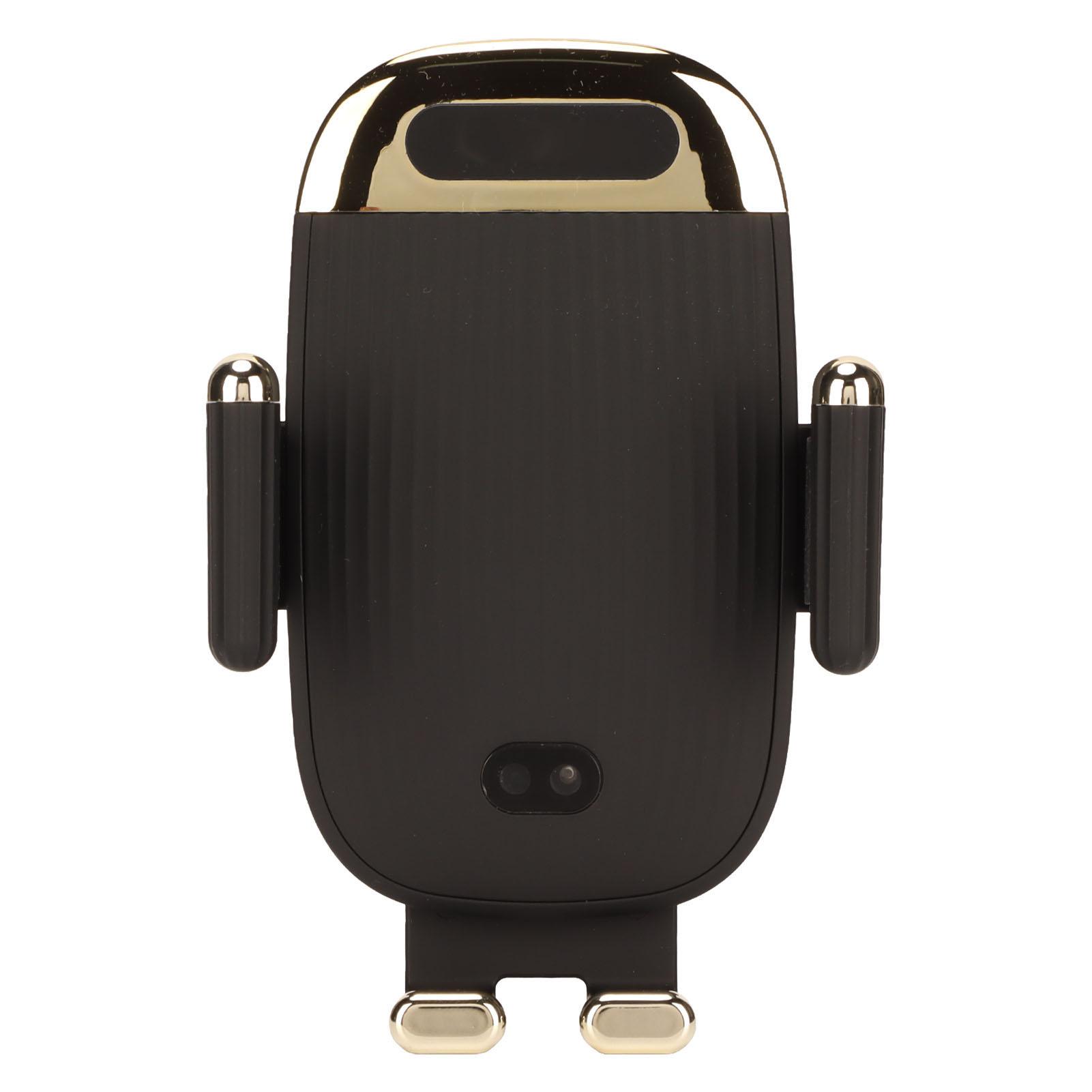 

Беспроводное автомобильное зарядное устройство, быстрая зарядка, инфракрасный датчик, держатель для телефона, крепление для вентиляционного отверстия автомобиля, черное, 15 Вт