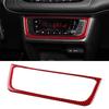 Per Seat Ibiza 6j 2009 2010 2011 2012 2013 2014 Vera Adesivo Controllo LHD Cornice in Fibra Rivestimento AC Morbido Pannello Centrale RHD Carbonio B3R4