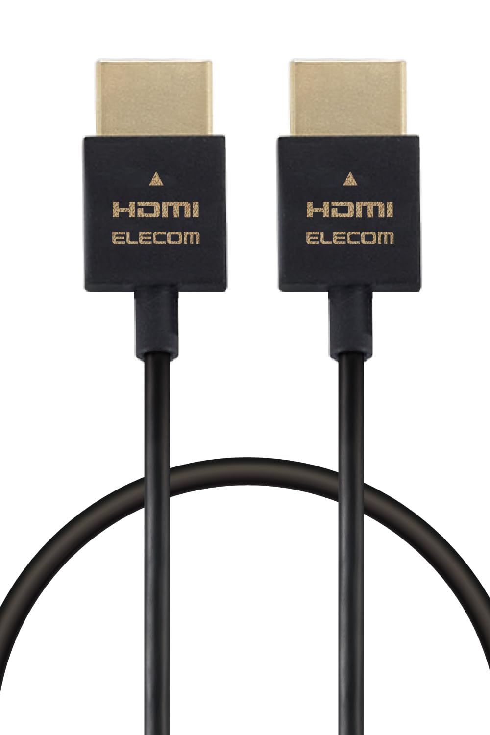 

ELECOM HDMI-кабель 1 м сверхтонкий высокоскоростной ARC совместимый SPEED с ETHERNET 4K/2K(30Гц) [Высокий уровень сертификации] ECDH-HD14SS10BK
