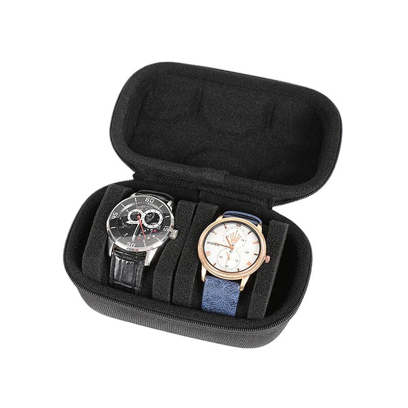 Portable Watch Storage Box Water Proof Unique Zipper Travel Carrying Case Eva Storage Bag For Smartwatch Wristwatch Organizer