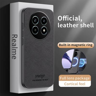 Custodia magnetica in pelle morbida con cornice per telefono Realme 13 Pro Plus Realme13 Pro+ 5G Custodie Capa