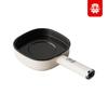 Compact Non-Stick Electric Griddle & Waffle Maker