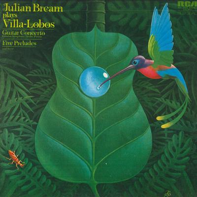 LP Record JULIAN BREAM, ANDRE PREVIN, LONDON  - Villa-Lobos: Copacabana Concerto an RVC2065 RCA 1976 Japan Classical Used